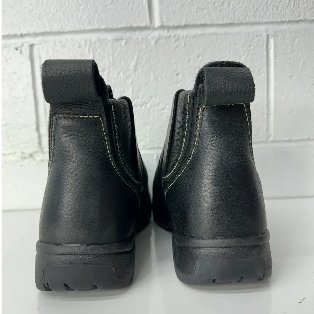 Florsheim Hercules Work Boots‎ Black Leather Steel Toe Met Guard / Mens 12 EEE